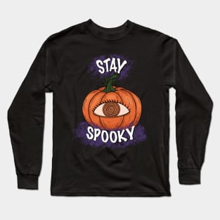 Halloween Pumpkin Jack-O-Lantern Long Sleeve T-Shirt